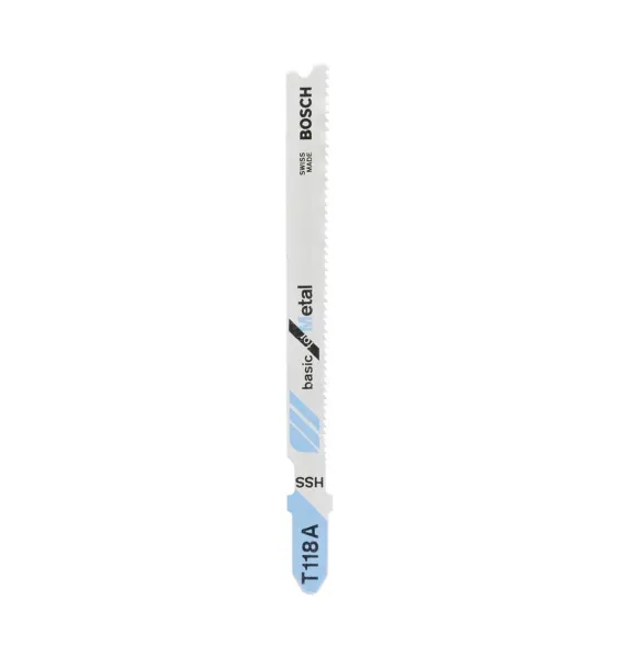 Bosch Ekonomik Seri Metal İçin T 118 A Dekupaj Testeresi Bıçağı - 5'Li Paket
