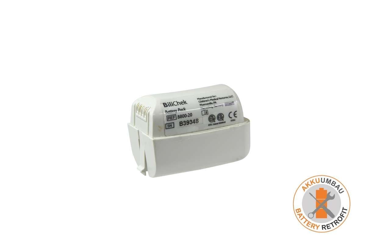 NC Akkuumbau passend für BiliChek Bilirubin-Analysegerät - Typ B800-20-6
