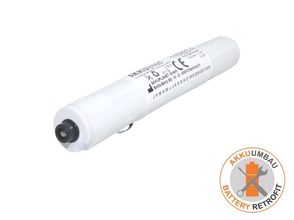 NiMH Akkuumbau passend für Riester ri-accu 10680, 11407